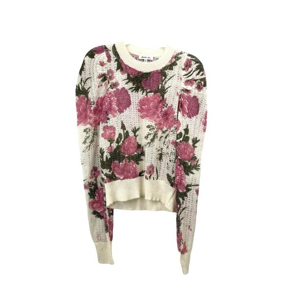 ANOTHER LOVE Kailyn sweater in la rose Size XS wool mohair acrylic blend boho - Picture 4 of 12